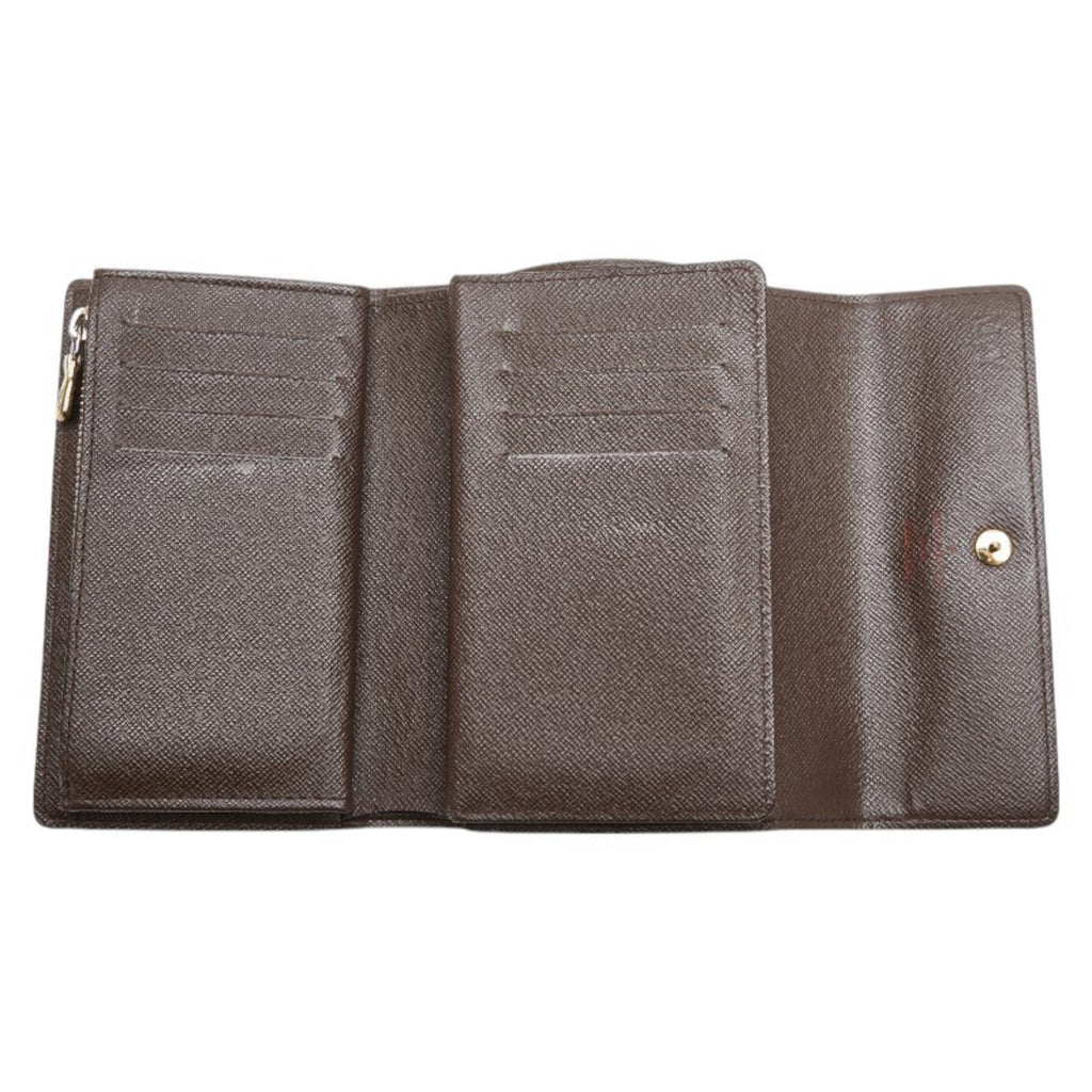 Louis Vuitton Damier Brown Pvc Wallet (Tri-Fold) (Pre-Owned)