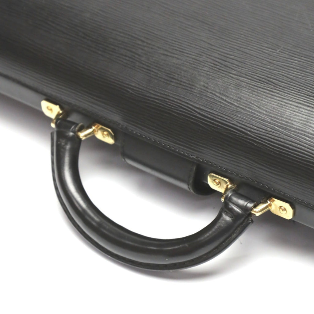 Louis Vuitton Epi Black Epi Leather Briefcase (Pre-Owned)