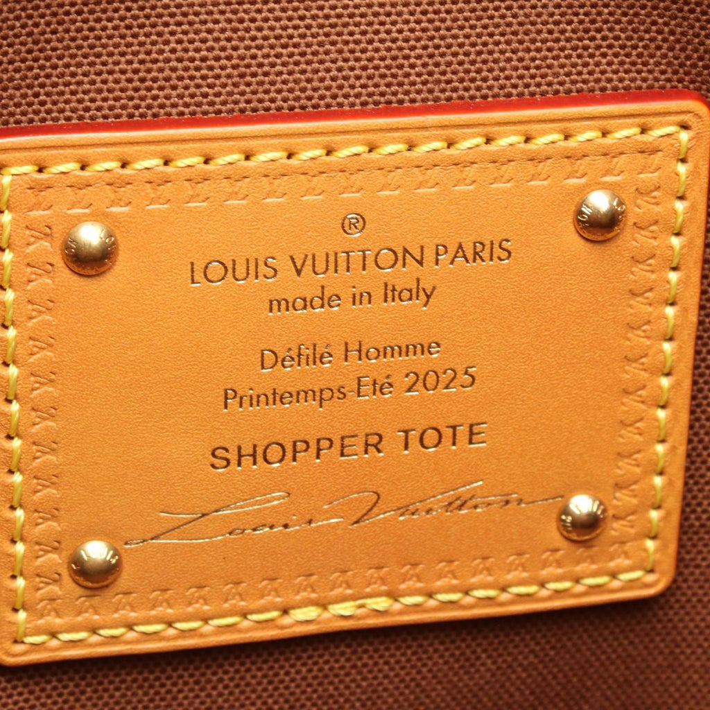 Louis Vuitton Brown Monogram Leather Tote Bag (Pre-Owned)