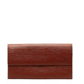 Louis Vuitton Epi Kenyan Brown Epi Leather Long Wallet (Bi-Fold) (Pre-Owned)