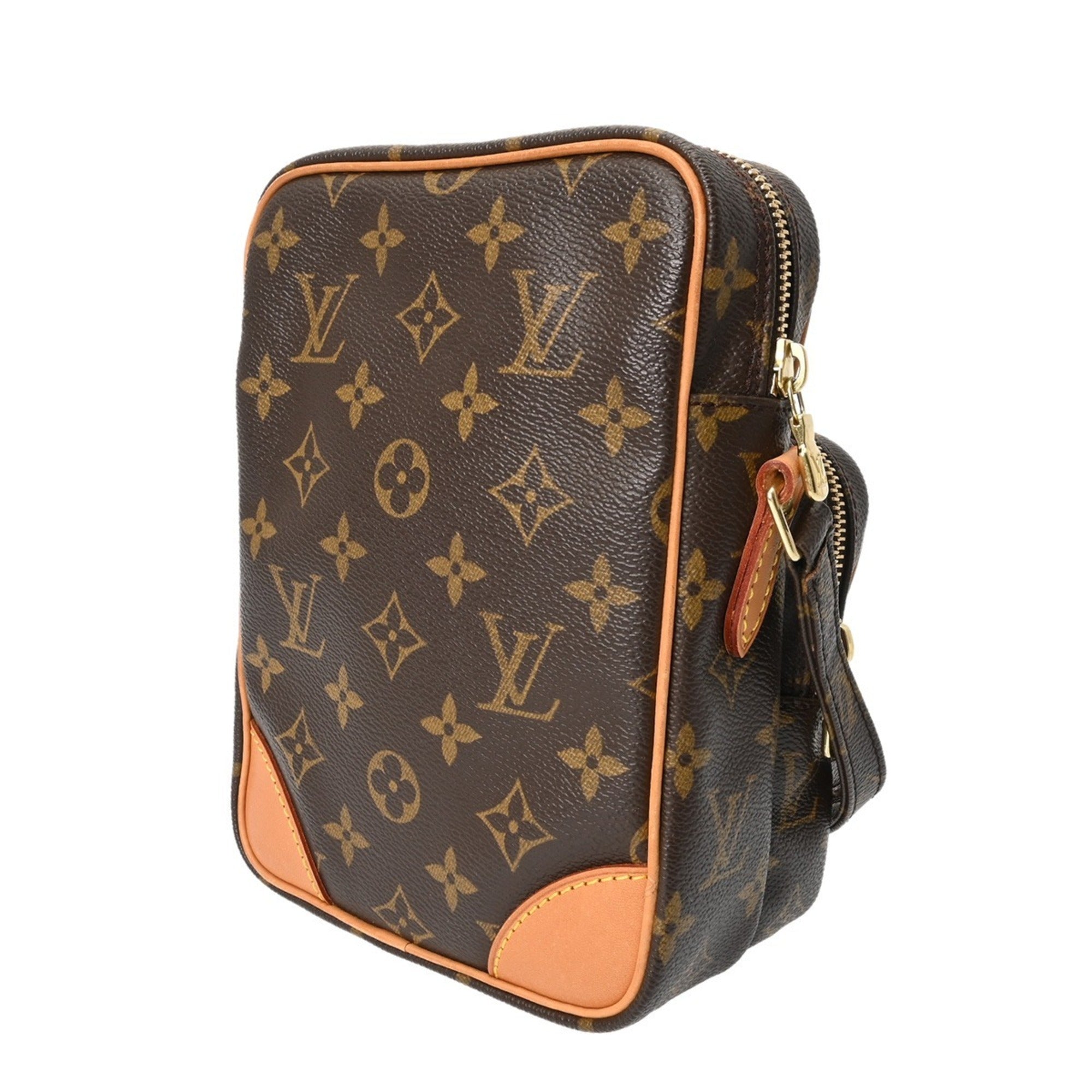 Louis Vuitton Brown Monogram Monogram Shoulder Bag (Pre-Owned)