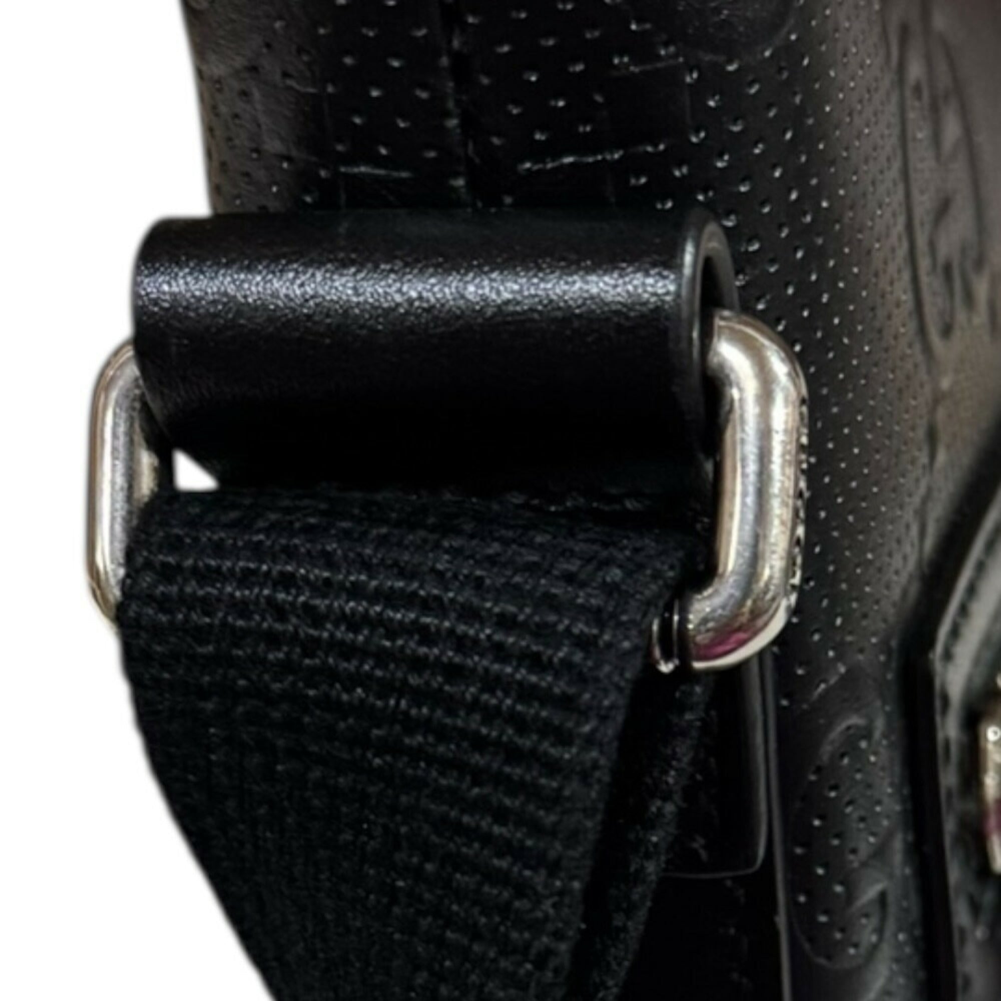 Gucci Black Leather Shoulder Bag (Pre-Owned)