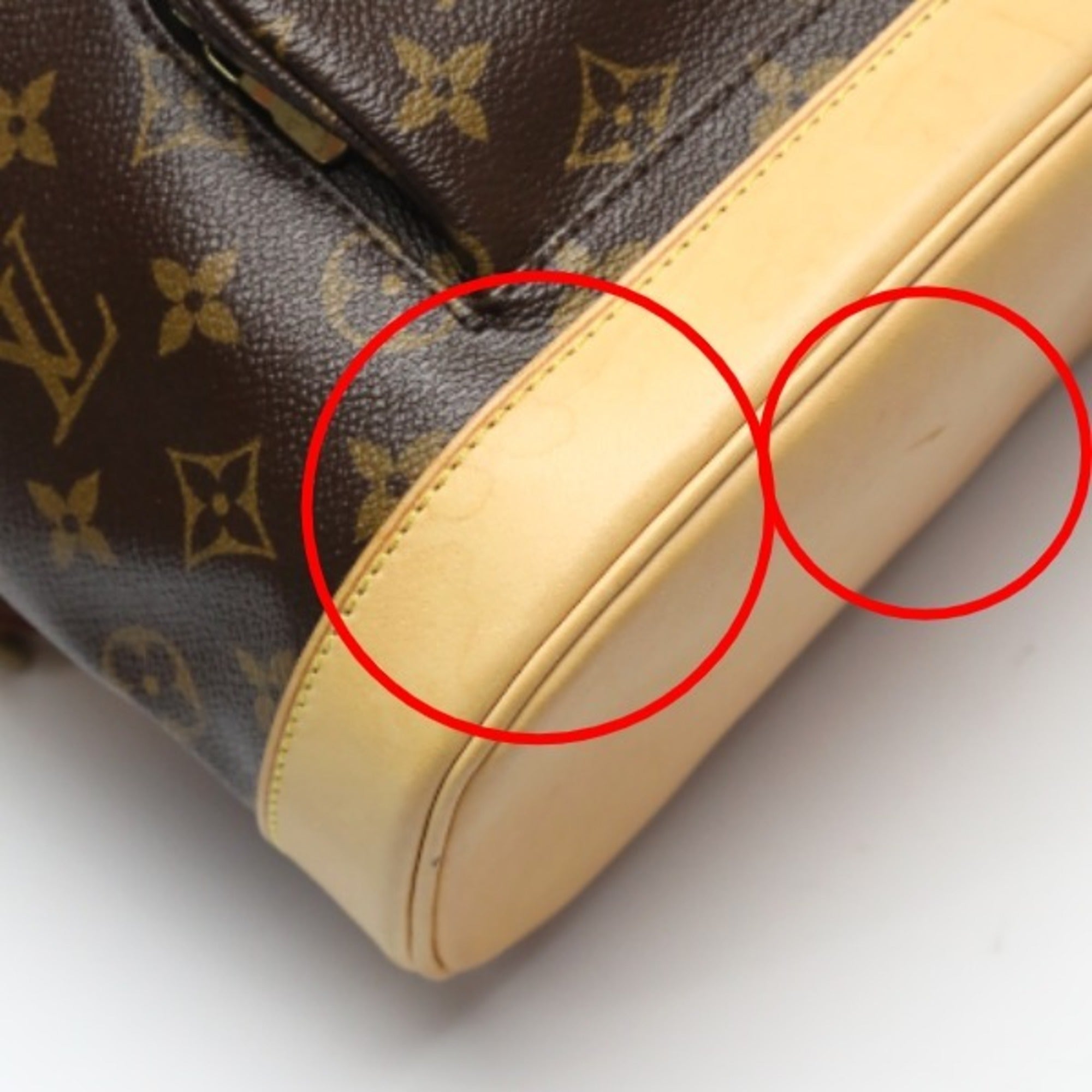 Louis Vuitton Brown Monogram Backpack (Pre-Owned)