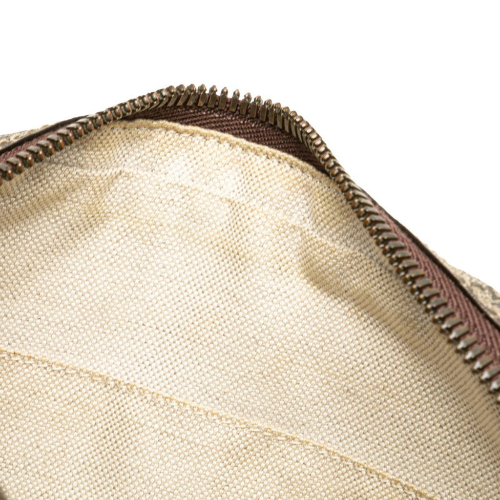 Gucci Beige Brown Pvc Leather Sling Bag (Pre-Owned)