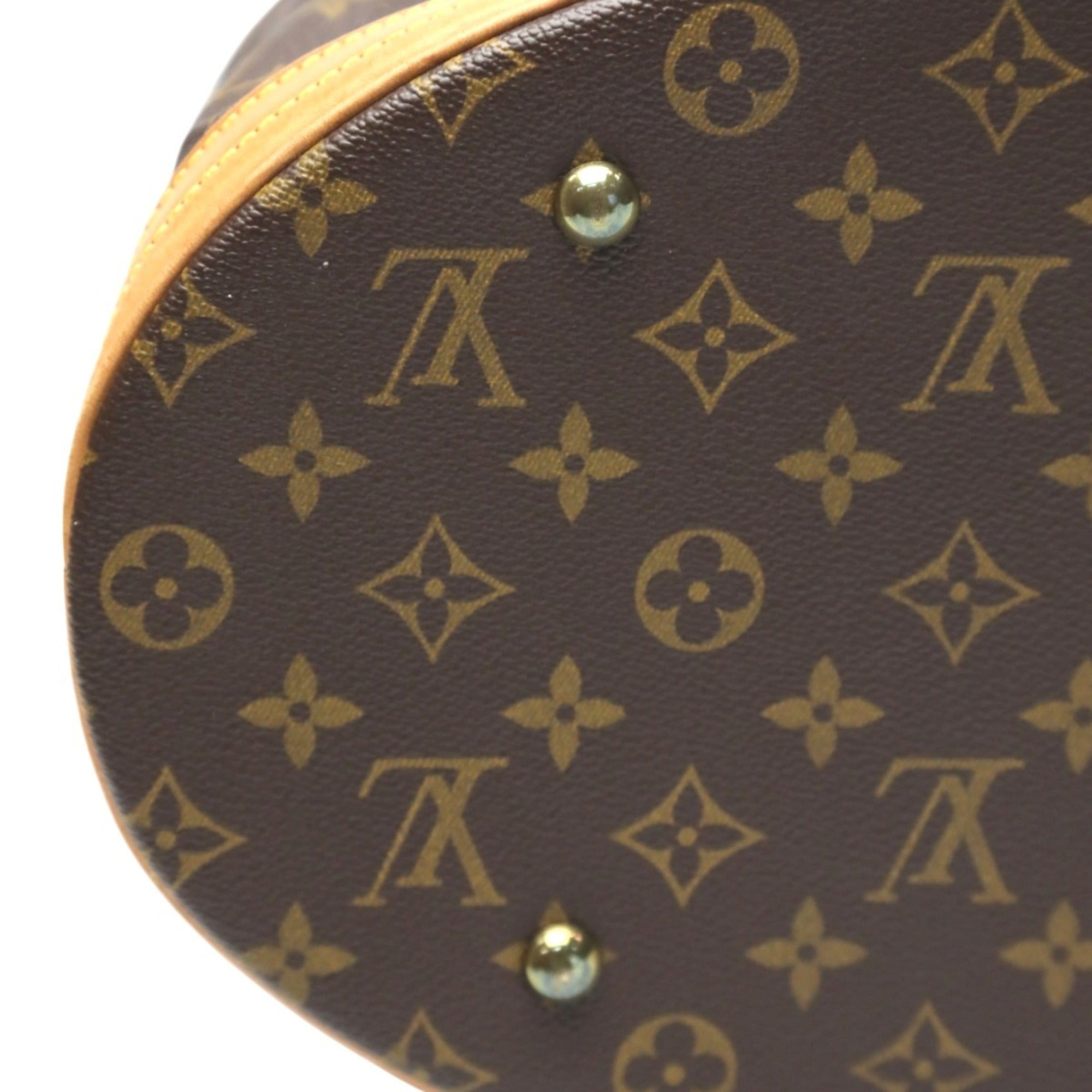 Louis Vuitton Brown Monogram Canvas Shoulder Bag Tote Bag (Pre-Owned)