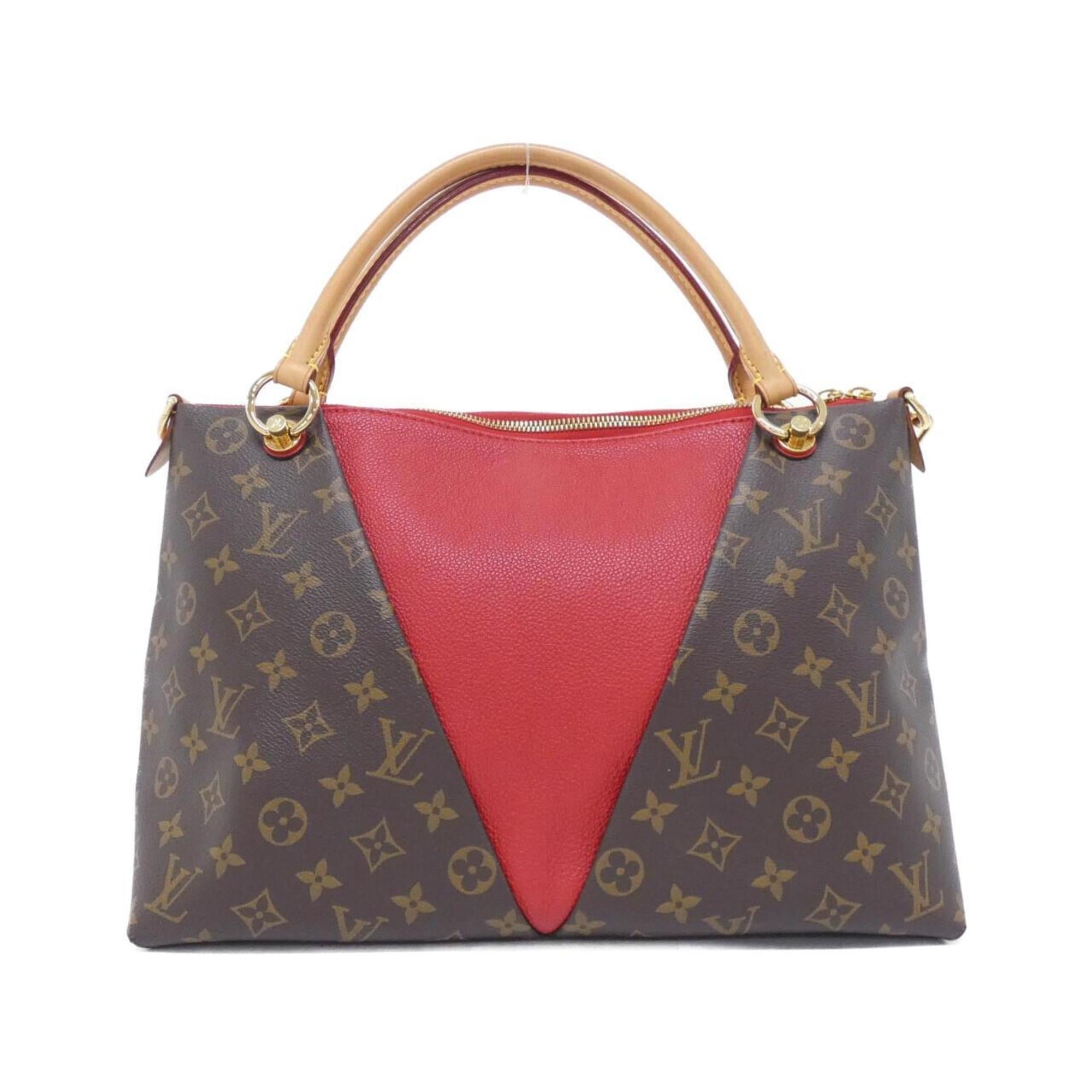 Louis Vuitton Monogram Cerise Marron Monogram Monogram Leather Handbag (Pre-Owned)