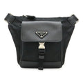 Prada Black Nero Nylon Pouch Sling Bag (Pre-Owned)