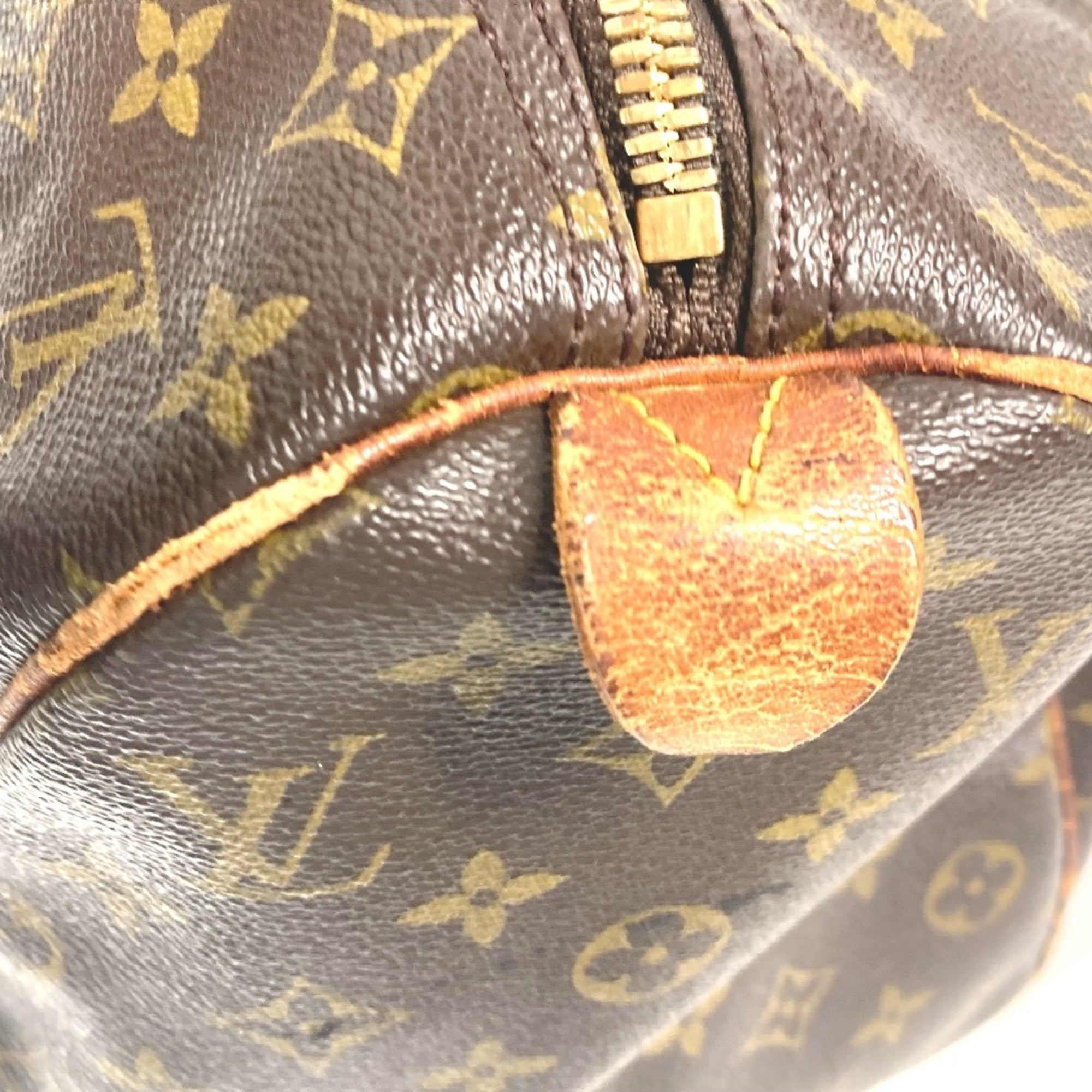 Louis Vuitton Brown Monogram Boston Bag (Pre-Owned)