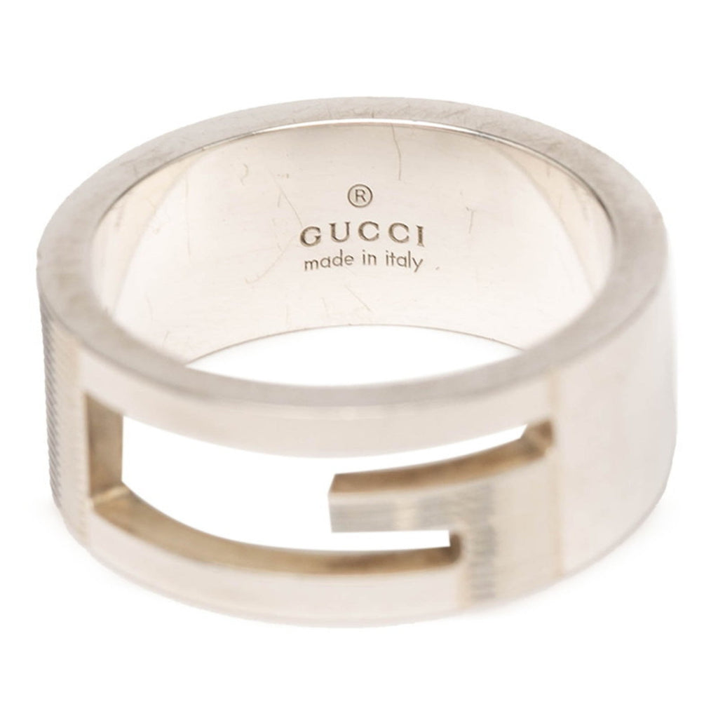 Gucci Silver 925 Band Ring (Pre-Owned)