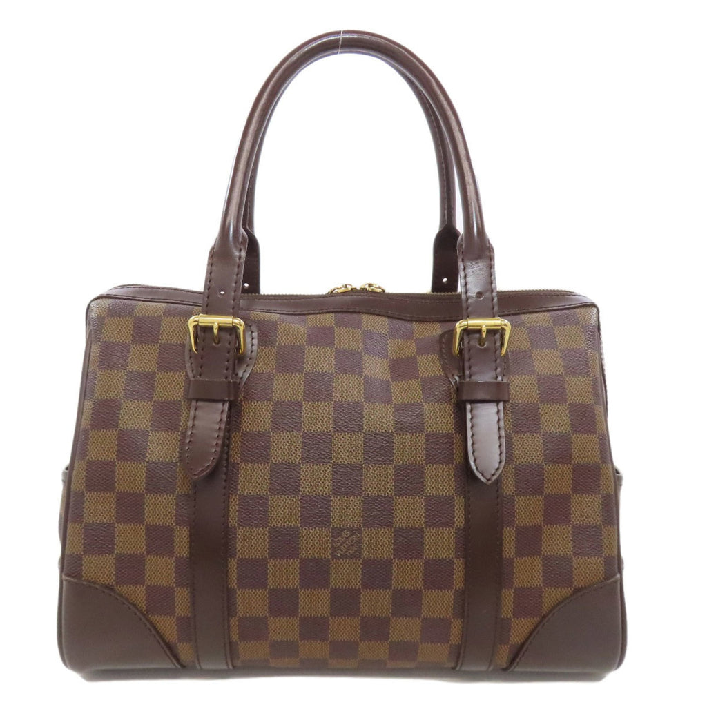 Louis Vuitton Brown Ebene Damier Canvas Boston Bag (Pre-Owned)