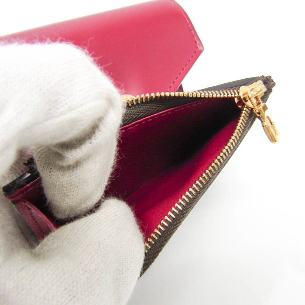 Louis Vuitton Monogram Fuchsia Monogram Monogram Wallet (Tri-Fold) (Pre-Owned)
