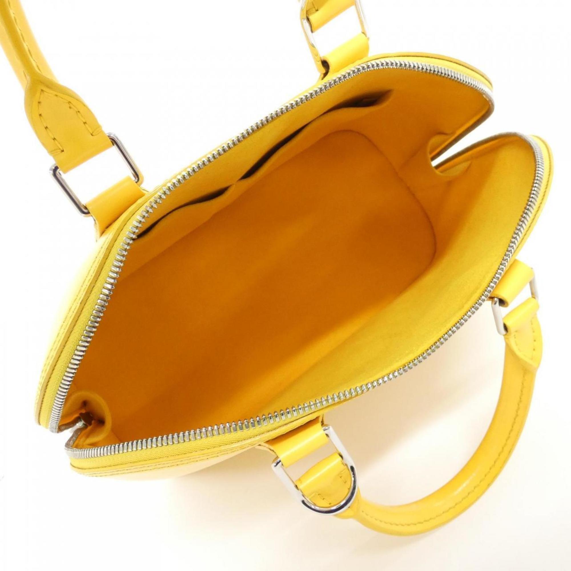 Louis Vuitton Citron Leather Handbag (Pre-Owned)