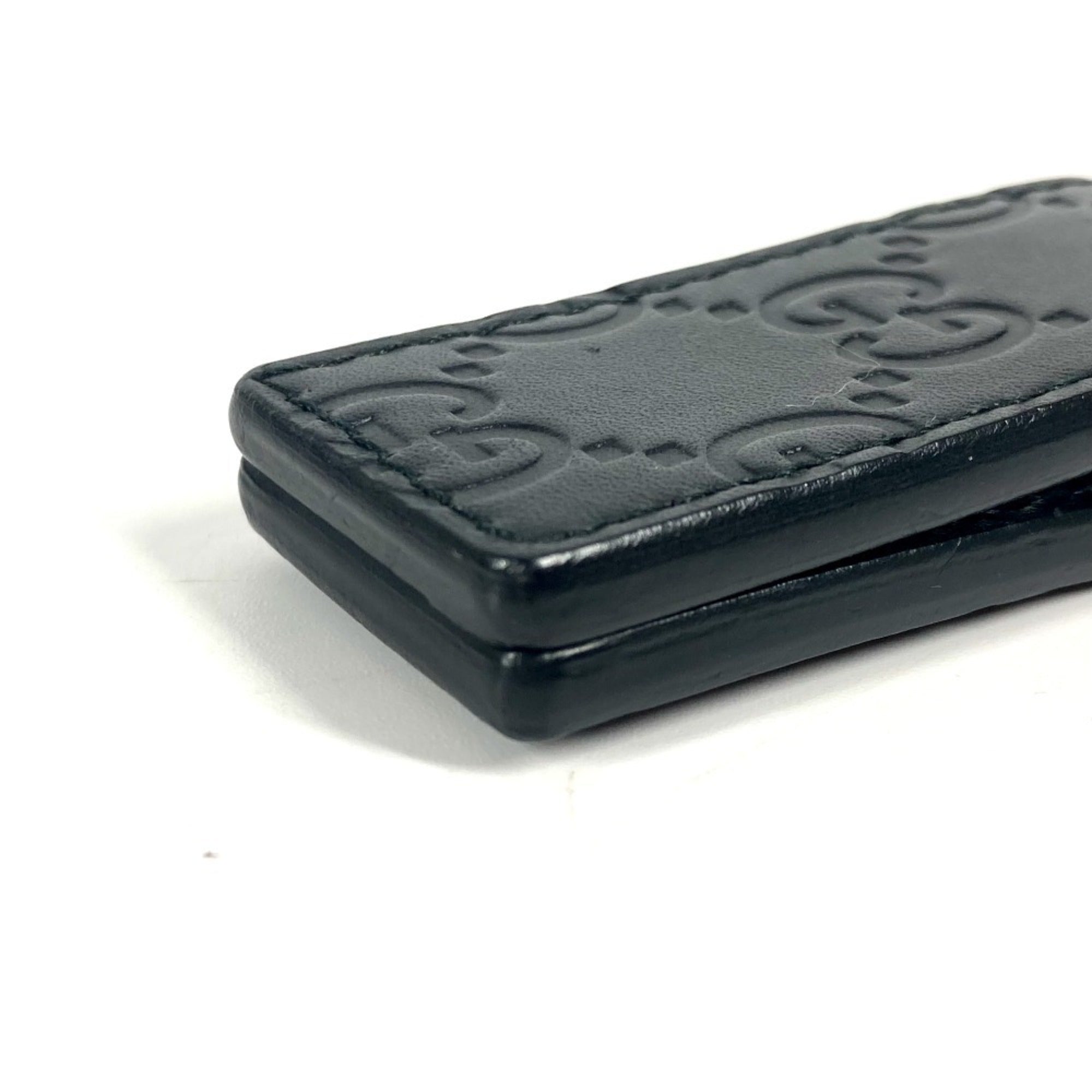 Gucci Black Leather Money Clip (Pre-Owned)