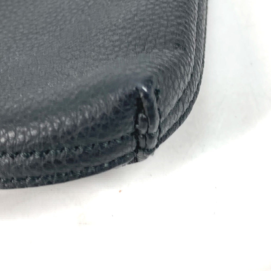 Gucci Black Leather Clutch Bag Pouch (Pre-Owned)