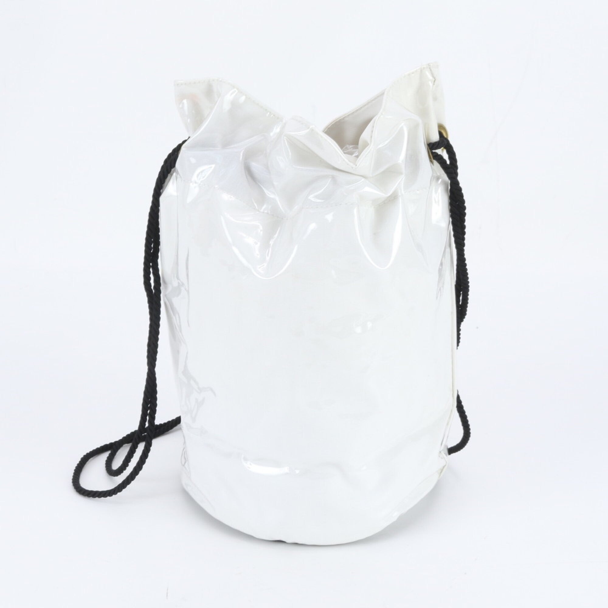 Chanel Black White Handbag Shoulder Bag (Pre-Owned)