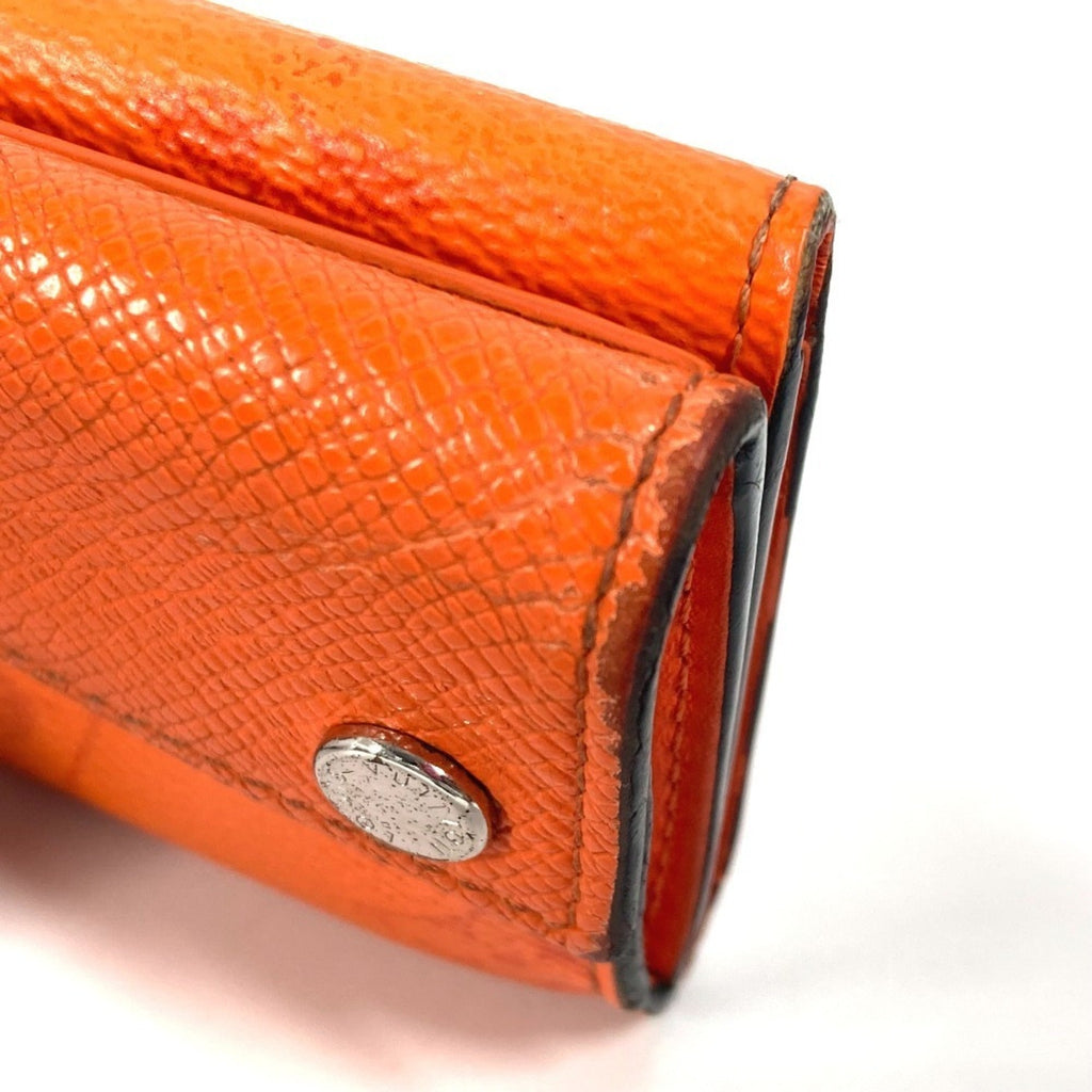 Louis Vuitton Taigarama Orange Taiga Leather Monogram Wallet (Tri-Fold) (Pre-Owned)