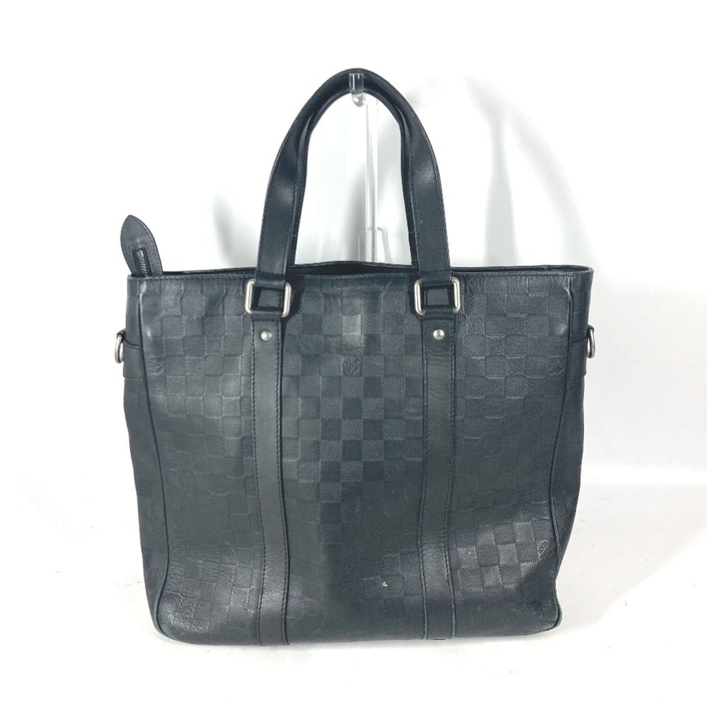 Louis Vuitton Black Galle Onyx Damier Infini Shoulder Bag Tote Bag (Pre-Owned)