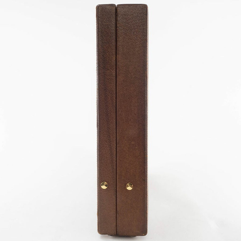 Gucci Brown Leather Attaché Case (Pre-Owned)