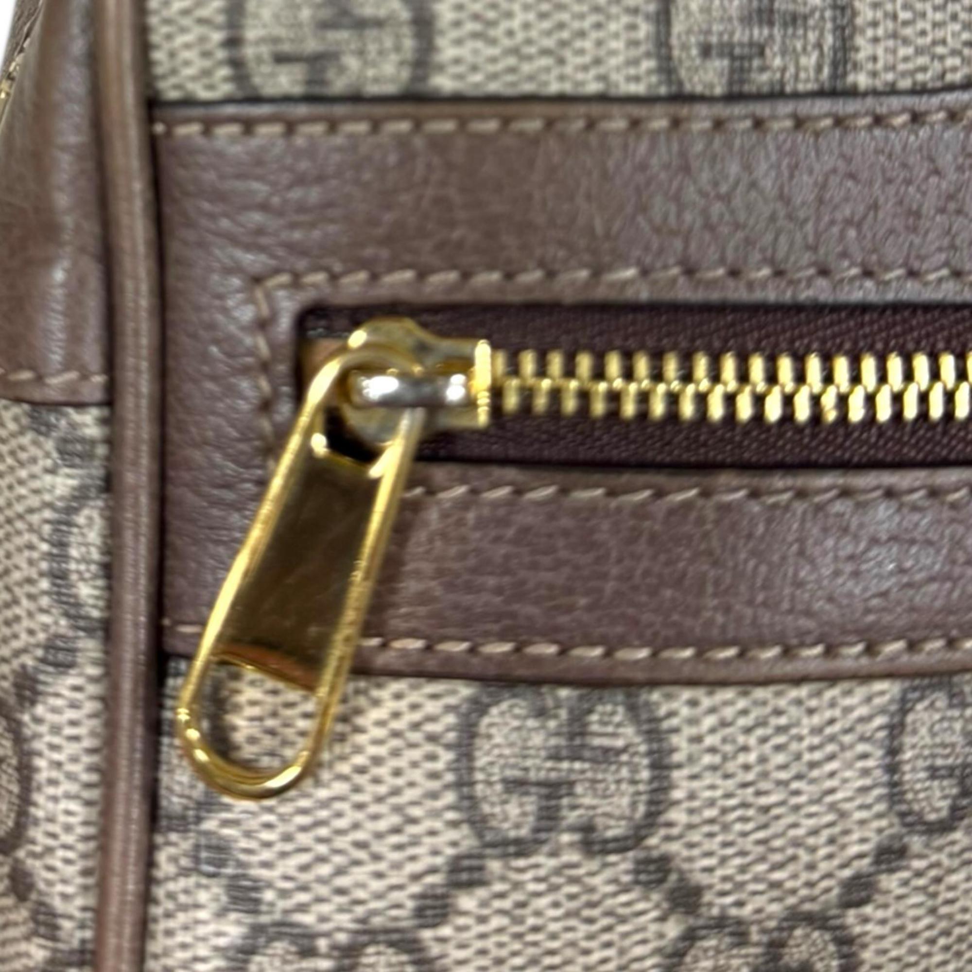 Gucci Ophidia Beige Gg Supreme Shoulder Bag (Pre-Owned)