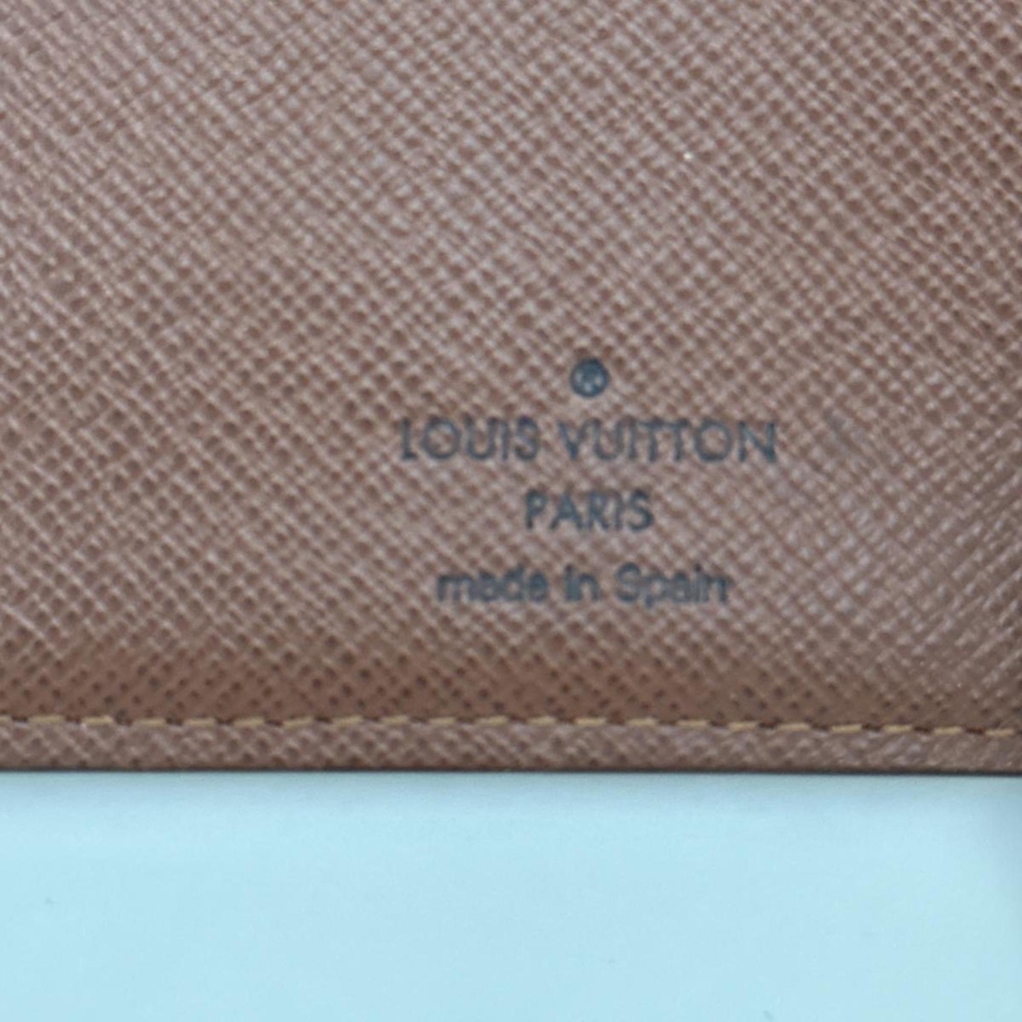 Louis Vuitton Brown Monogram Monogram Wallet (Bi-Fold) (Pre-Owned)