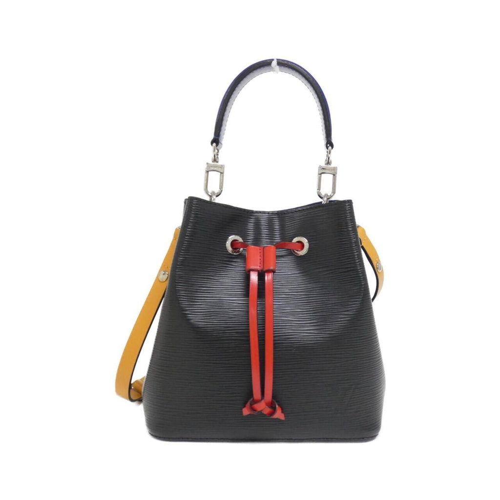 Louis Vuitton Noir Saffron Leather Shoulder Bag (Pre-Owned)