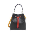 Louis Vuitton Noir Saffron Leather Shoulder Bag (Pre-Owned)