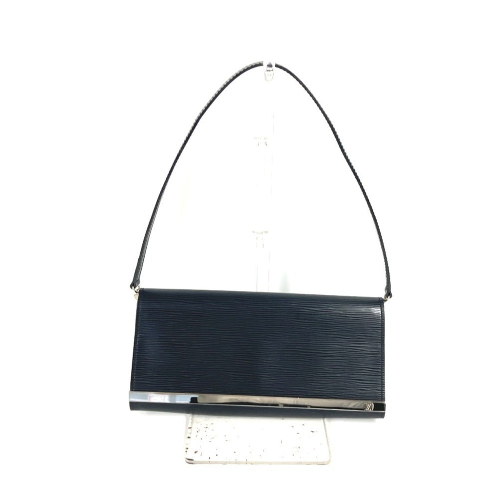 Louis Vuitton Black Epi Leather Clutch Bag Shoulder Bag (Pre-Owned)