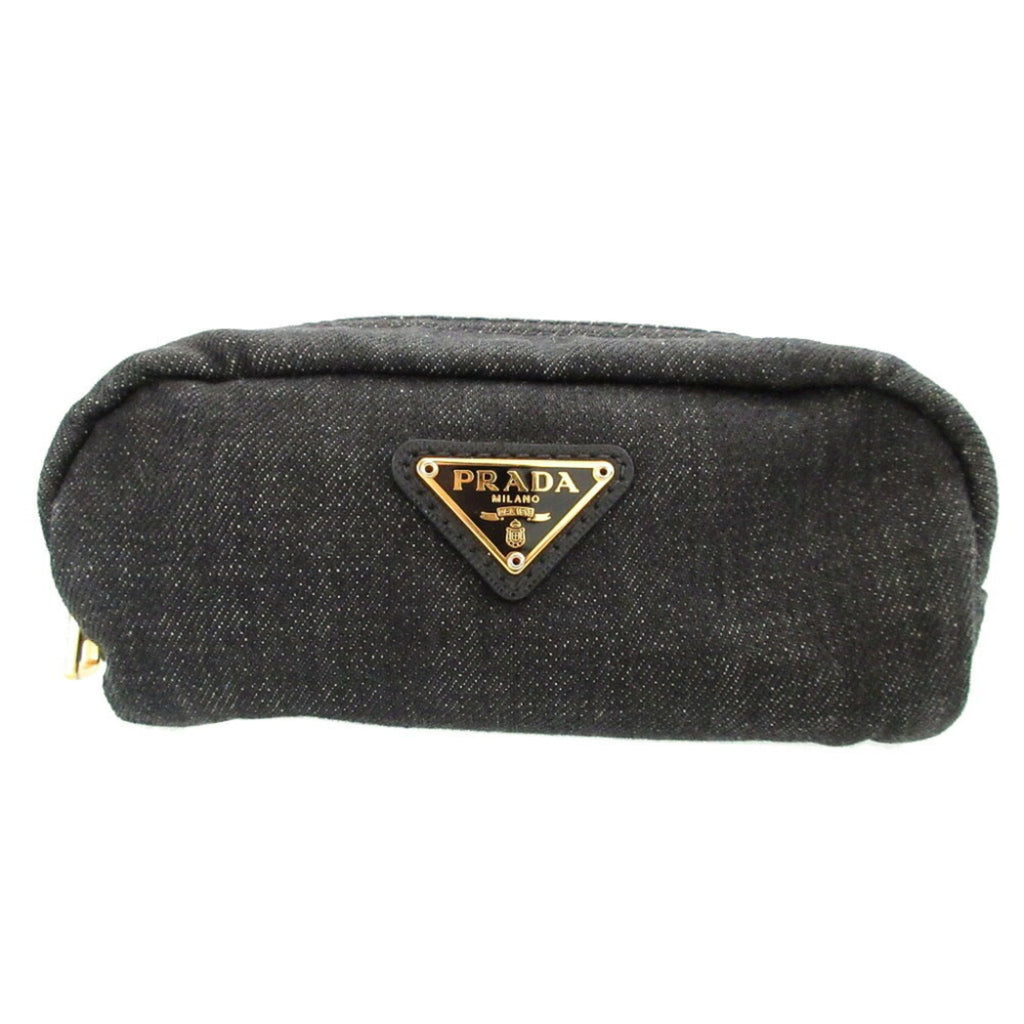 Prada Denim Pouch (Pre-Owned)