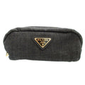 Prada Denim Pouch (Pre-Owned)