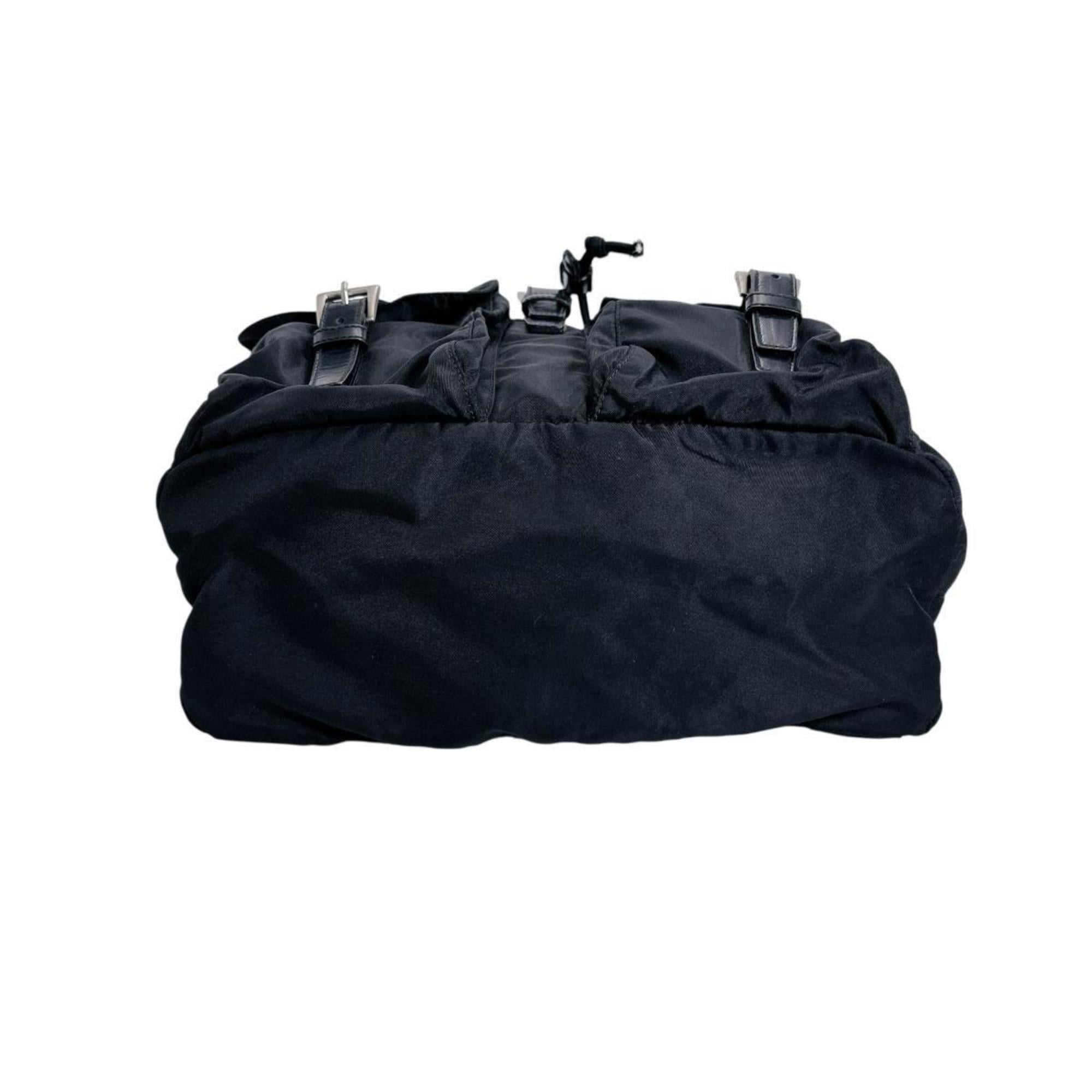 Prada Black Nylon Backpack (Pre-Owned)
