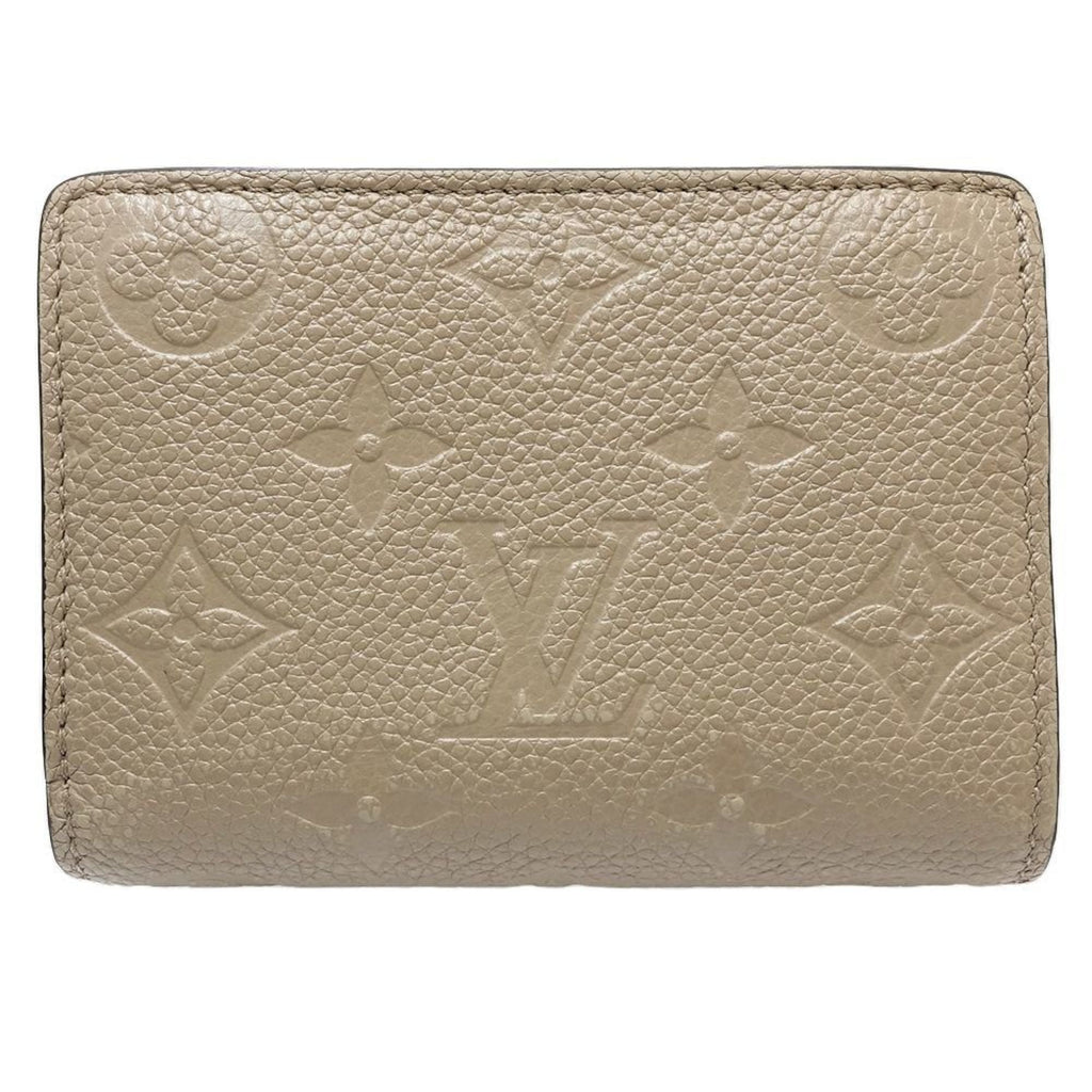 Louis Vuitton Tourterelle Leather Wallet (Bi-Fold) (Pre-Owned)