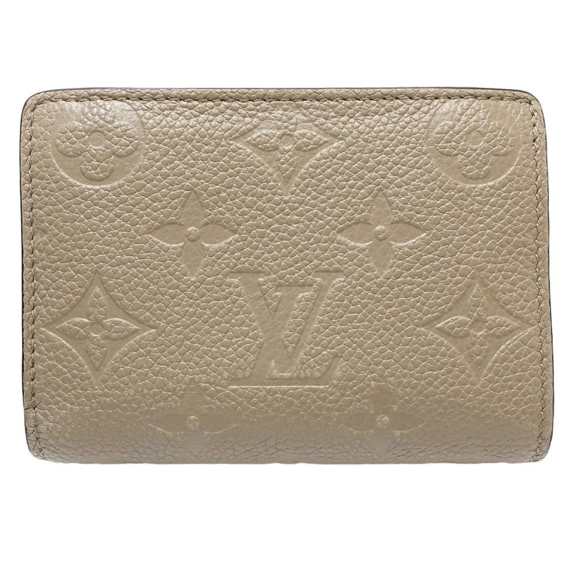 Louis Vuitton Tourterelle Leather Wallet (Bi-Fold) (Pre-Owned)