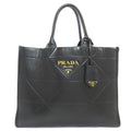 Prada Black Leather Handbag (Pre-Owned)