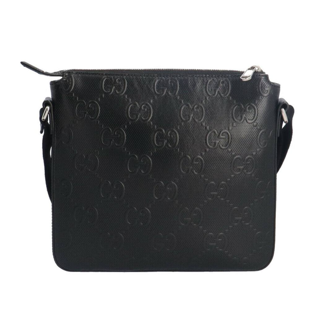 Gucci Black Leather Shoulder Bag (Pre-Owned)