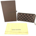 Louis Vuitton Brown Ebene Damier Canvas Long Wallet (Bi-Fold) (Pre-Owned)