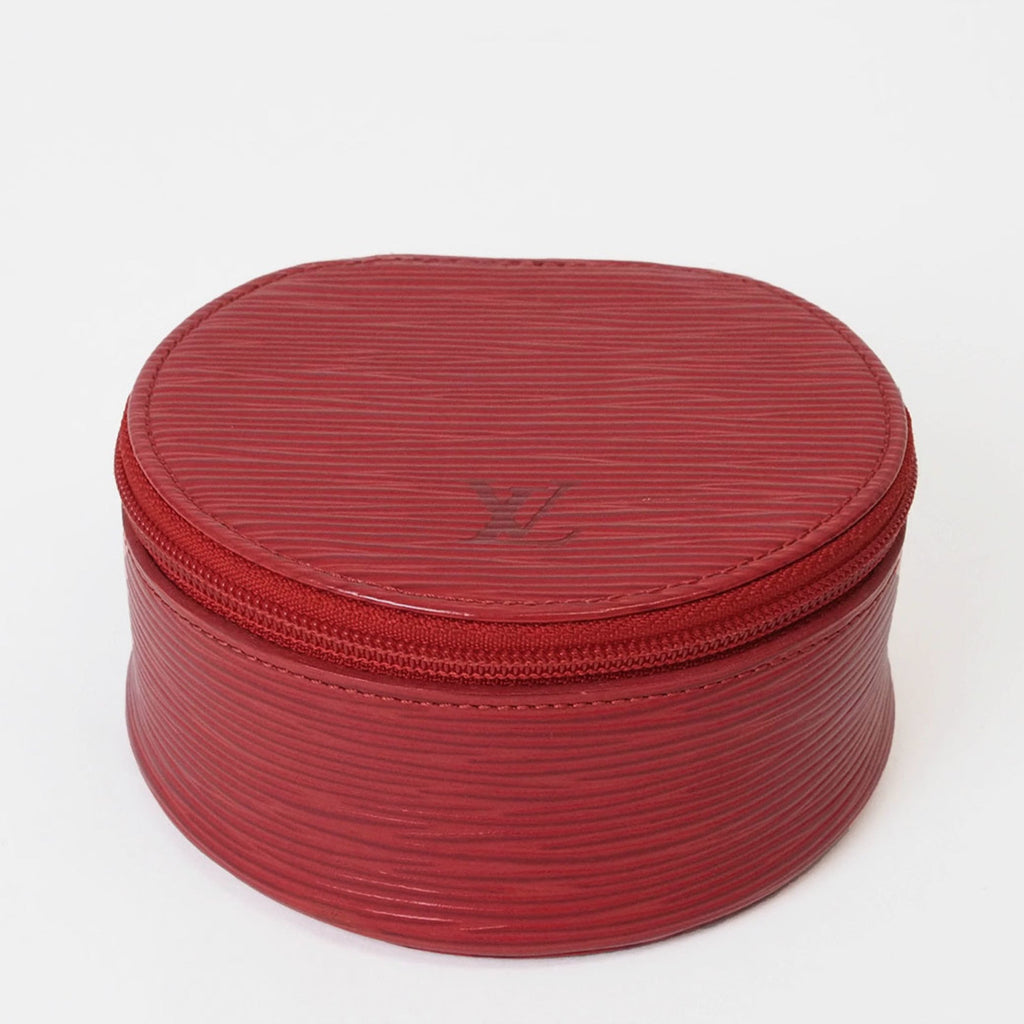 Louis Vuitton Castilian Red Epi Leather Pouch (Pre-Owned)