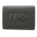 Fendi Black Leather Wallet (Tri-Fold) (Pre-Owned)