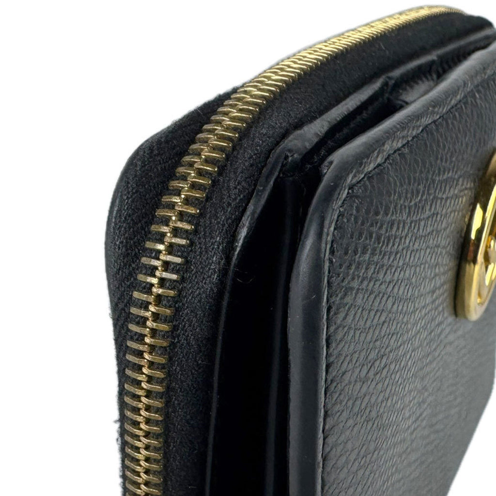 Fendi Black Leather Wallet (Bi-Fold) (Pre-Owned)