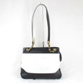 Chanel White Leather Shoulder Bag (Pre-Owned)