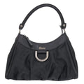 Gucci Black Nylon Handbag Shoulder Bag (Pre-Owned)