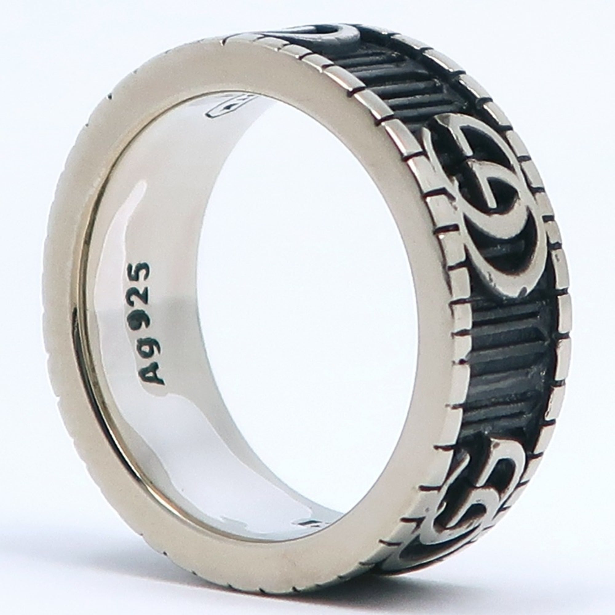Gucci Silver Silver 925 Band Ring (Pre-Owned)