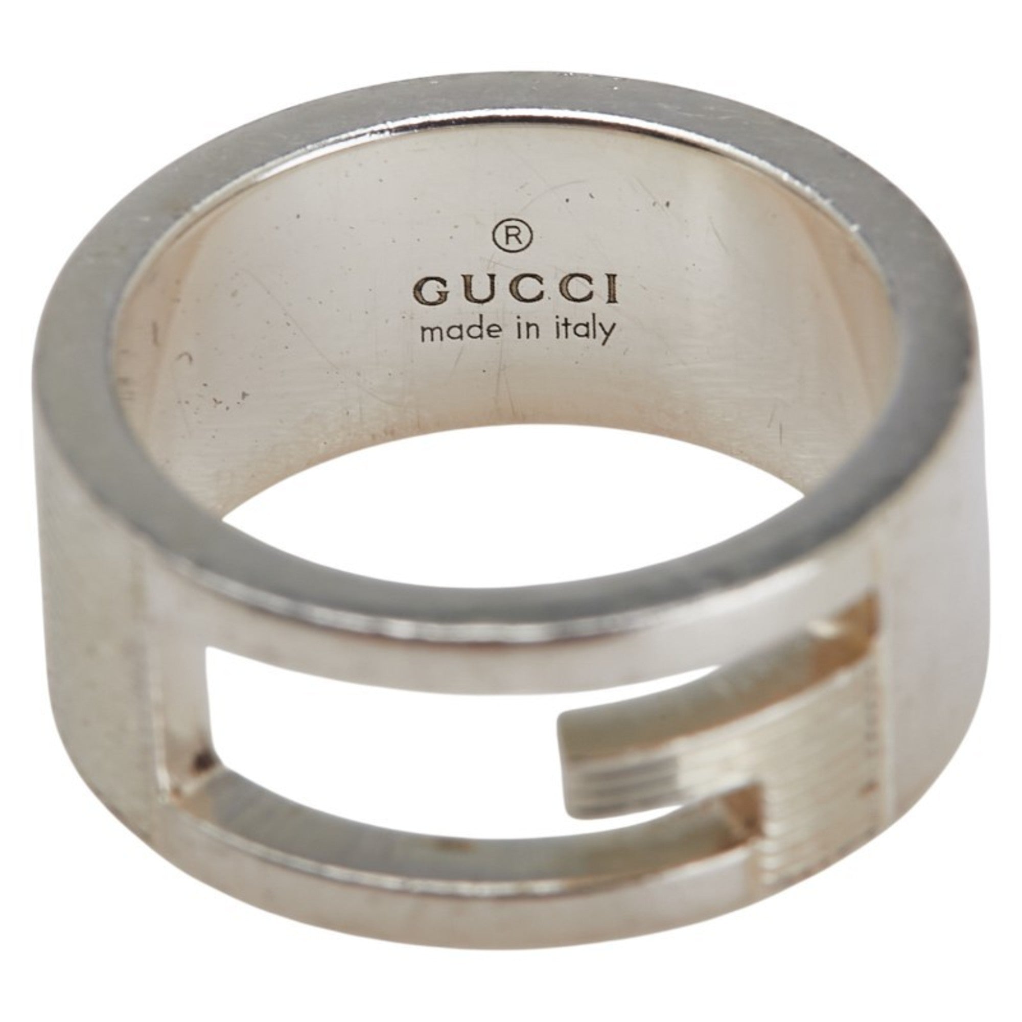 Gucci Silver Silver 925 Band Ring (Pre-Owned)