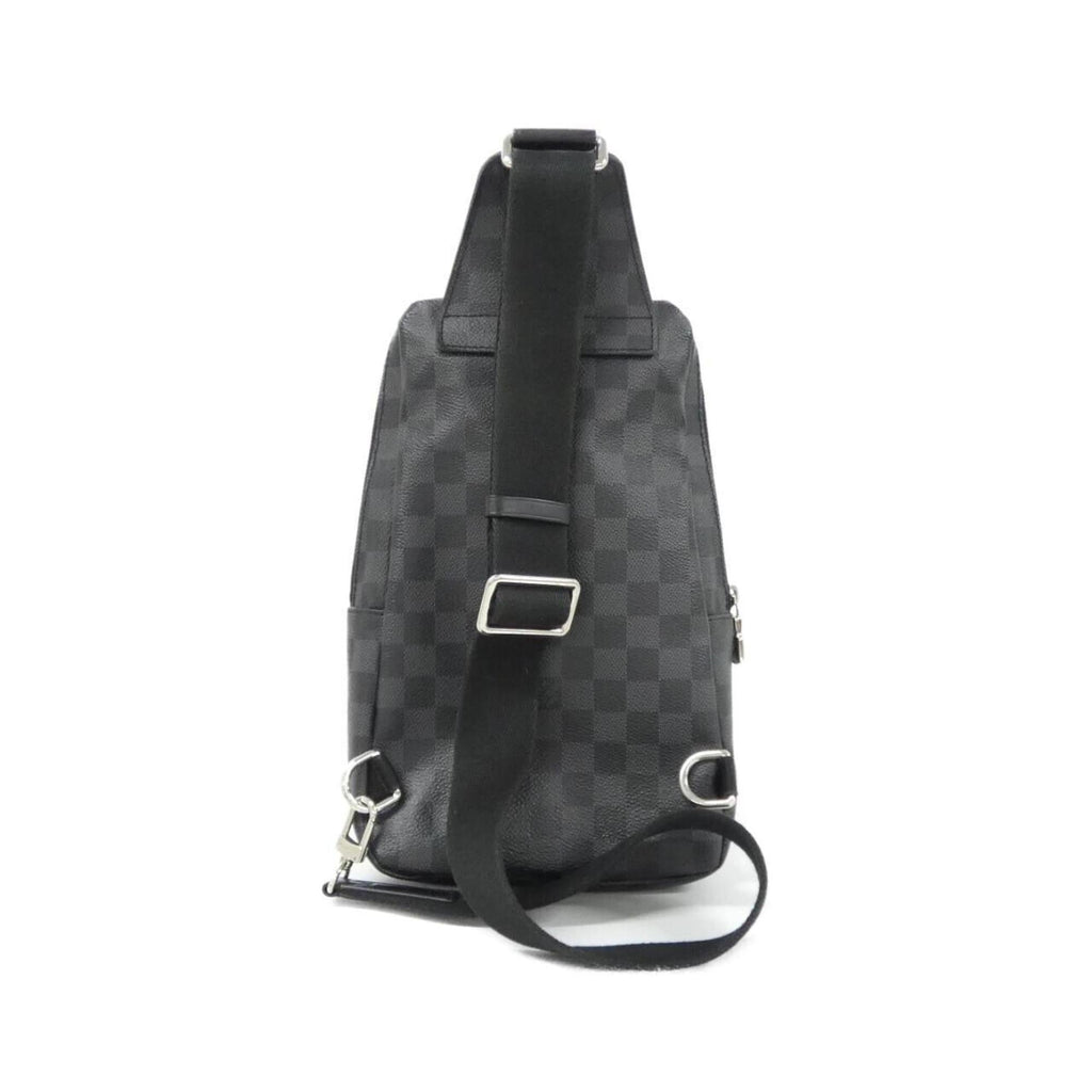 Louis Vuitton Graphite Coated Canvas Shoulder Bag (Pre-Owned)