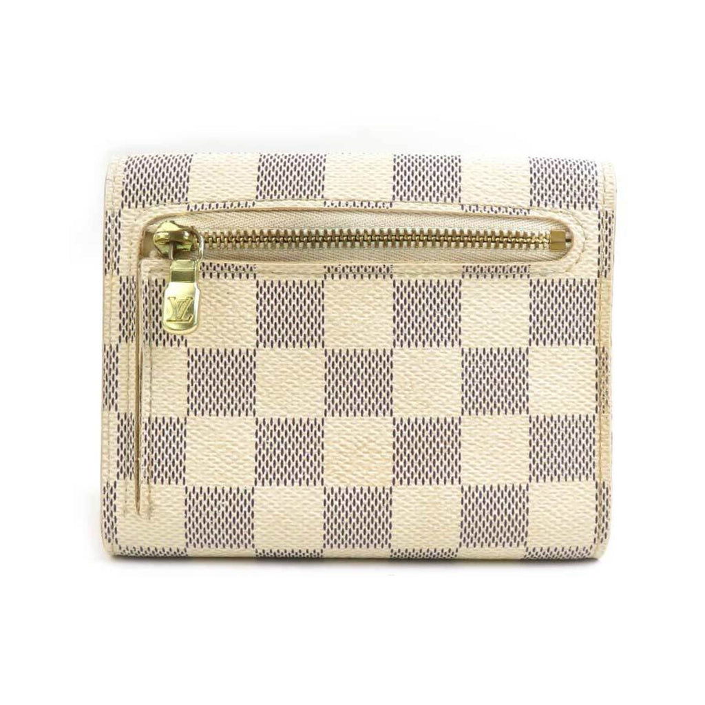 Louis Vuitton Ivory Damier Azur Wallet (Bi-Fold) (Pre-Owned)