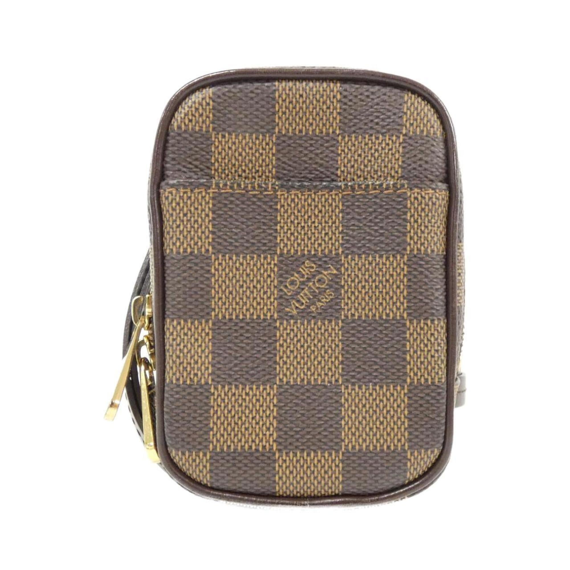 Louis Vuitton Ebene Coated Canvas Pouch (Pre-Owned)