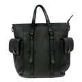 Louis Vuitton Taurillon Black Leather Tote Bag (Pre-Owned)