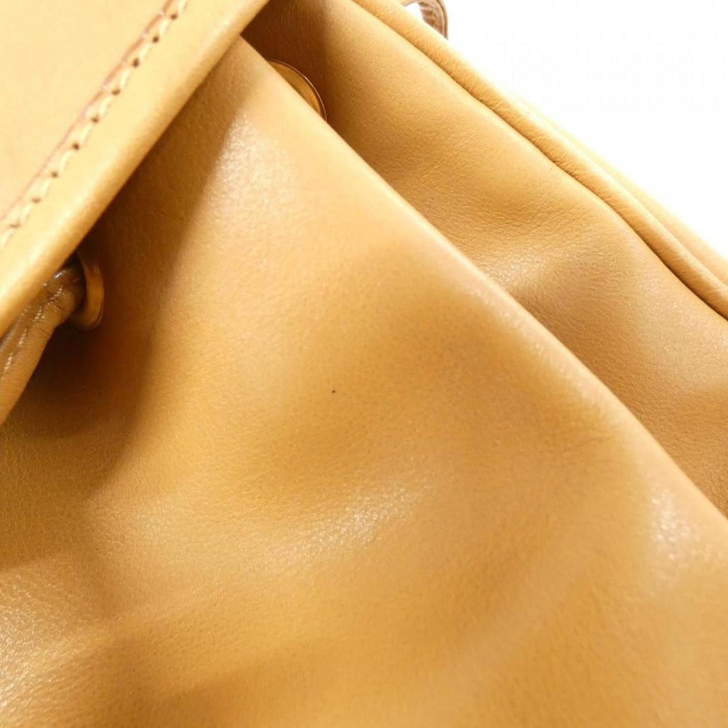 Gucci Beige Leather Backpack (Pre-Owned)