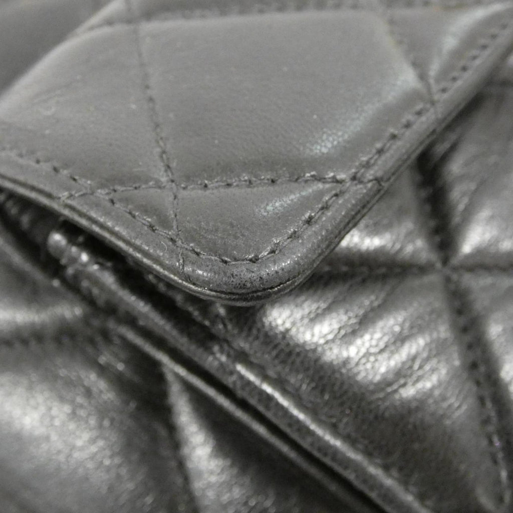 Chanel Black Leather Backpack (Pre-Owned)