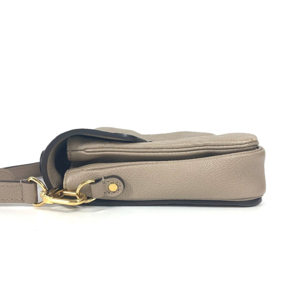 Louis Vuitton Monogram Empreinte Beige Tourterelle Monogram Empreinte Handbag Pochette Shoulder Bag (Pre-Owned)