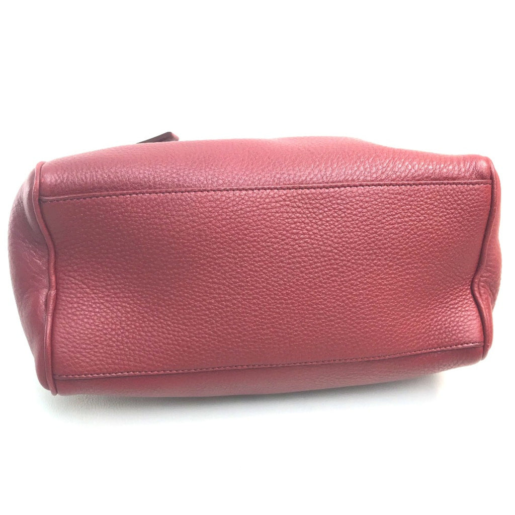 Prada Red Leather Pouch (Pre-Owned)